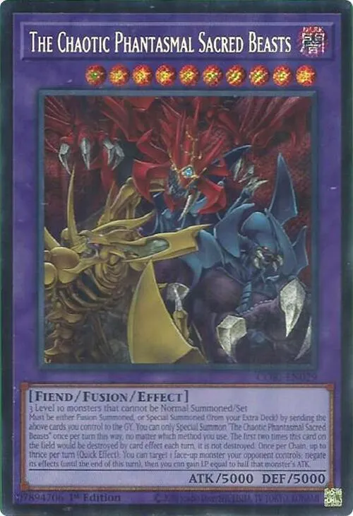 The Chaotic Phantasmal Sacred Beasts — Chaos Origins — Yu-Gi-Oh!