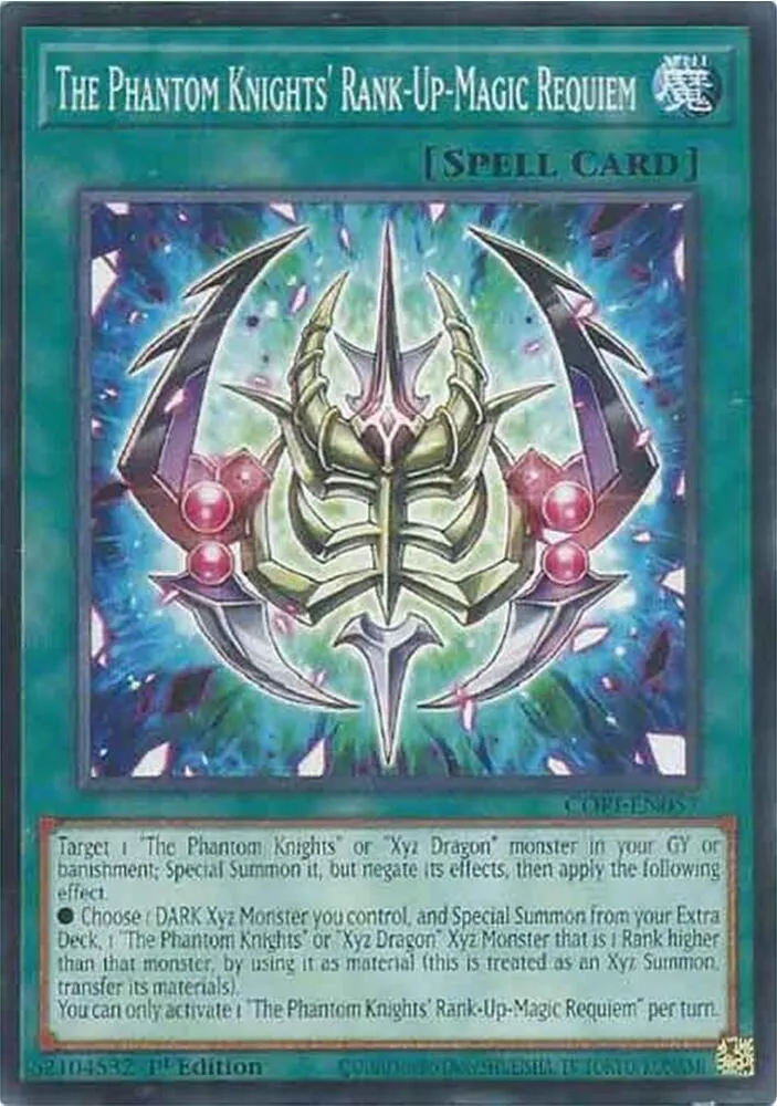 The Phantom Knights' Rank-Up-Magic Requiem — Chaos Origins — Yu-Gi-Oh!