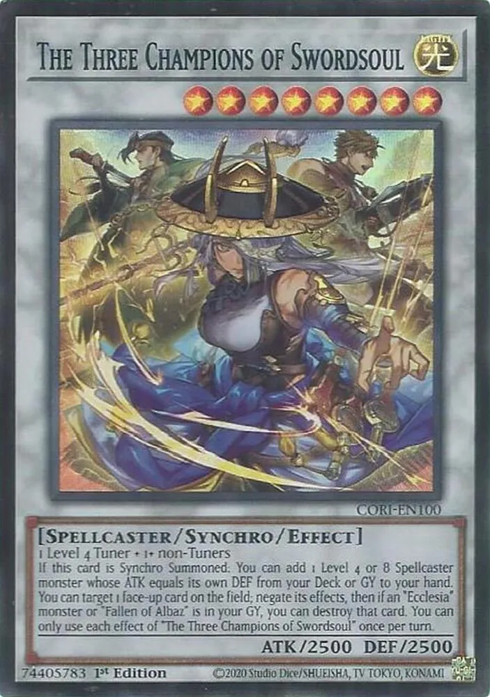 The Three Champions of Swordsoul — Chaos Origins — Yu-Gi-Oh!