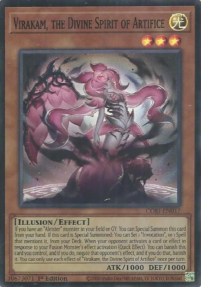 Virakam, the Divine Spirit of Artifice — Chaos Origins — Yu-Gi-Oh!
