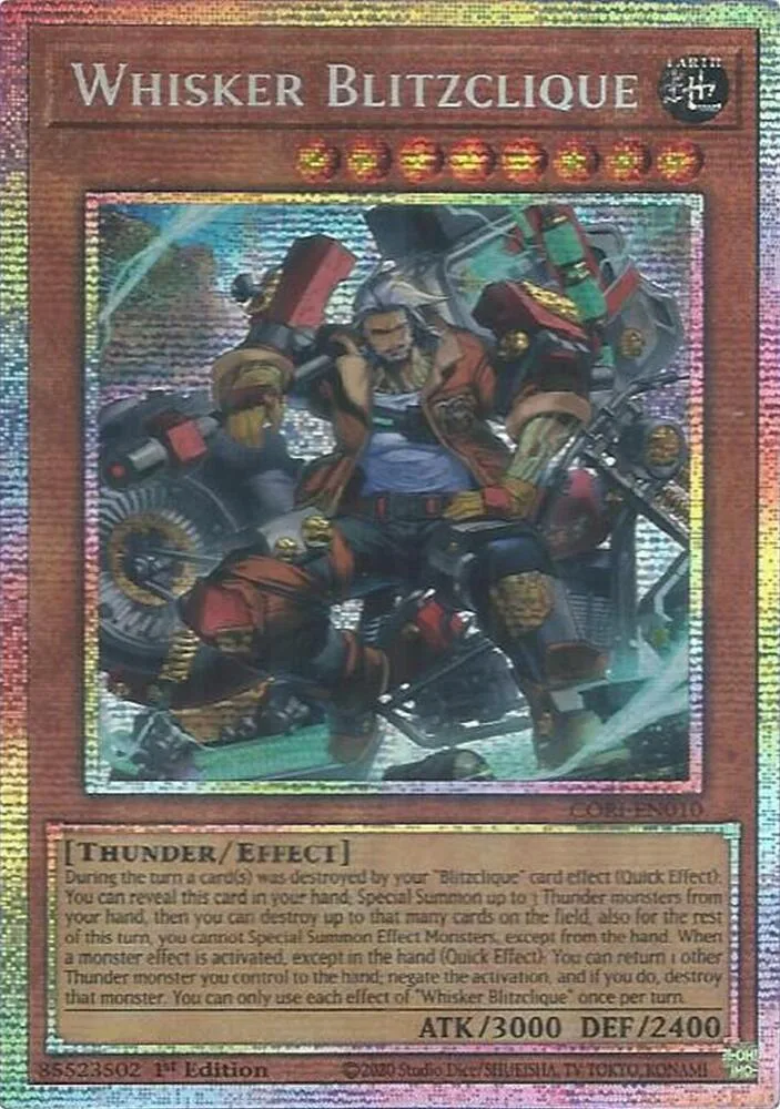 Whisker Blitzclique — Chaos Origins — Yu-Gi-Oh!