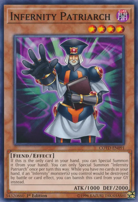 Infernity Patriarch — Code of the Duelist — Yu-Gi-Oh!