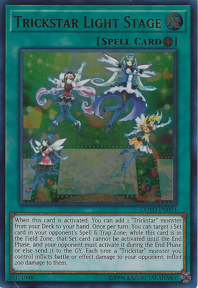 Trickstar Light Stage — Code of the Duelist - Unlimited — Yu-Gi-Oh!