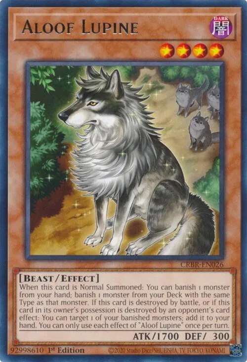 Aloof Lupine — Crossover Breakers — Yu-Gi-Oh!
