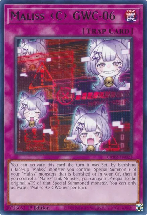 Maliss <C> GWC-06 — Crossover Breakers — Yu-Gi-Oh!