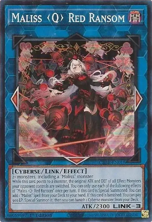 Maliss <Q> Red Ransom — Crossover Breakers — Yu-Gi-Oh!