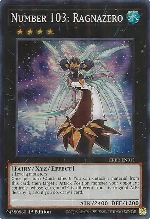 Number 103: Ragnazero — Crossover Breakers — Yu-Gi-Oh!