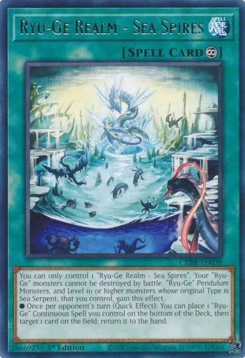 Ryu-Ge Realm - Sea Spires — Crossover Breakers — Yu-Gi-Oh!