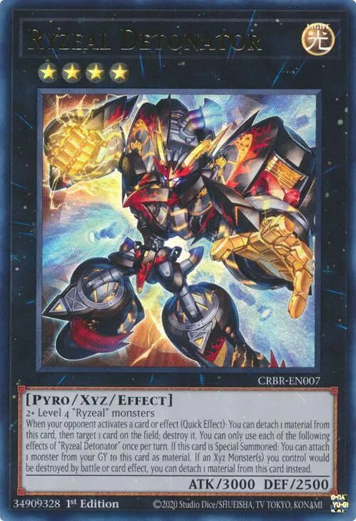 Ryzeal Detonator — Crossover Breakers — Yu-Gi-Oh!