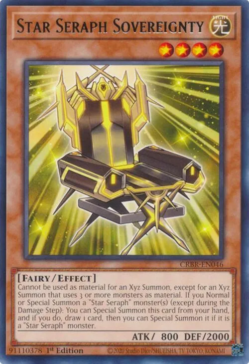 Star Seraph Sovereignty — Crossover Breakers — Yu-Gi-Oh!