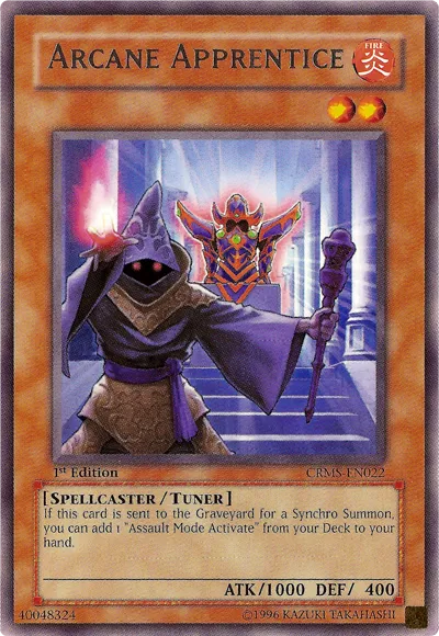 Arcane Apprentice — Crimson Crisis — Yu-Gi-Oh!