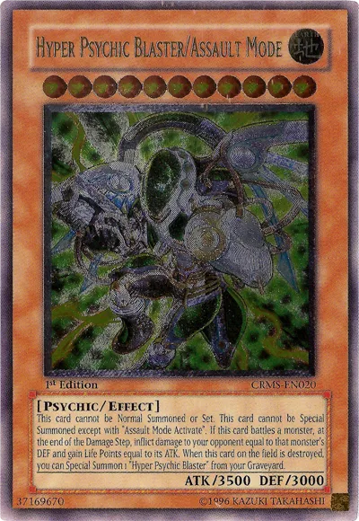 Hyper Psychic Blaster/Assault Mode — Crimson Crisis — Yu-Gi-Oh!