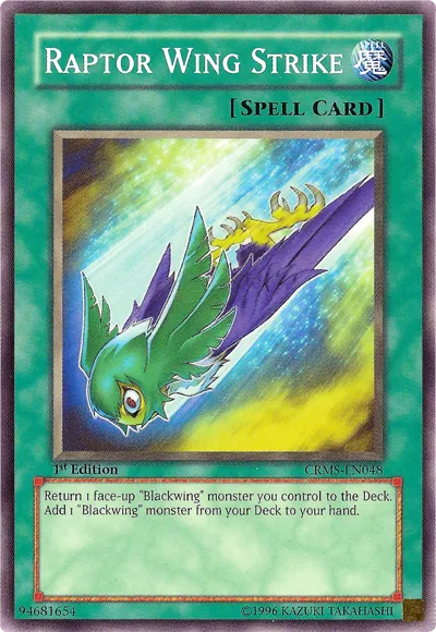 Raptor Wing Strike — Crimson Crisis — Yu-Gi-Oh!