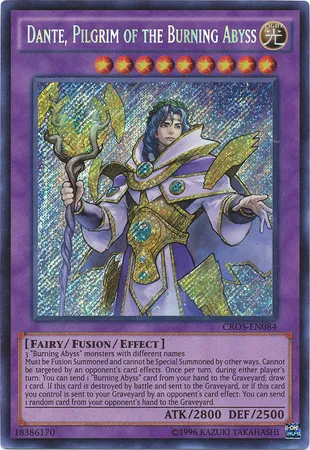 Dante, Pilgrim of the Burning Abyss — Crossed Souls - Unlimited — Yu-Gi-Oh!