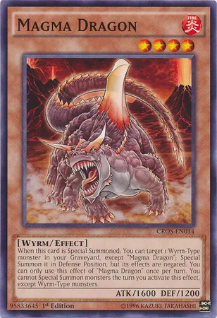 Magma Dragon — Crossed Souls — Yu-Gi-Oh!