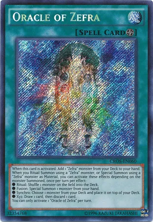 Oracle de Zefra from Crossed Souls - Unlimited - Yu-Gi-Oh!