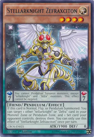 Stellarknight Zefraxciton — Crossed Souls — Yu-Gi-Oh!