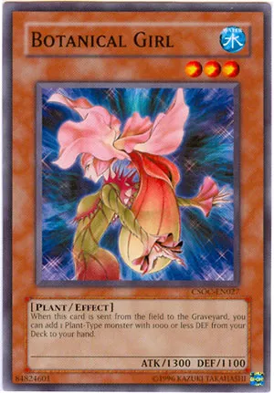 Botanical Girl — Crossroads of Chaos - Unlimited — Yu-Gi-Oh!