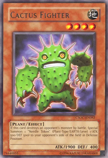 Cactus Fighter — Crossroads of Chaos - Unlimited — Yu-Gi-Oh!
