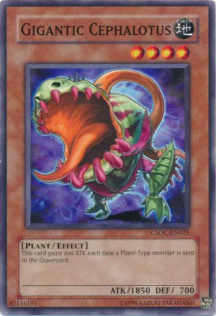 Gigantic Cephalotus — Crossroads of Chaos - Unlimited — Yu-Gi-Oh!