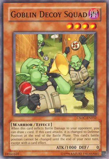 Goblin Decoy Squad — Crossroads of Chaos - Unlimited — Yu-Gi-Oh!