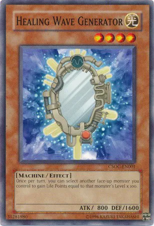 Healing Wave Generator — Crossroads of Chaos - Unlimited — Yu-Gi-Oh!