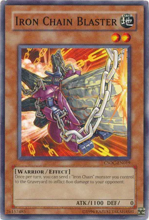 Iron Chain Blaster — Crossroads of Chaos - Unlimited — Yu-Gi-Oh!