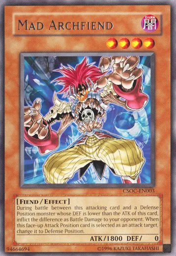 Mad Archfiend — Crossroads of Chaos - Unlimited — Yu-Gi-Oh!