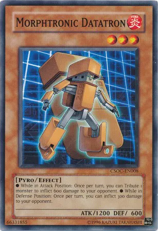 Morphtronic Datatron — Crossroads of Chaos - Unlimited — Yu-Gi-Oh!