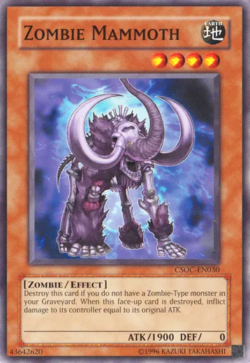 Zombie Mammoth — Crossroads of Chaos - Unlimited — Yu-Gi-Oh!