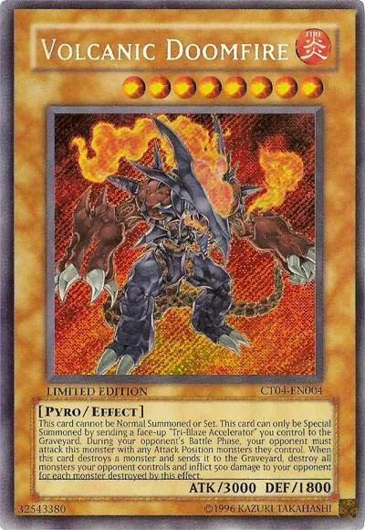 Volcanic Doomfire — Collector's Tins 2007 — Yu-Gi-Oh!