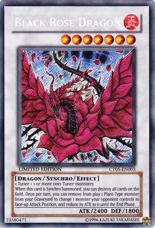 Black Rose Dragon — Collector's Tins 2008 — Yu-Gi-Oh!