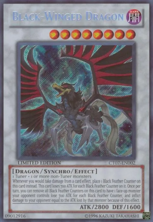 Black-Winged Dragon — Collector's Tins 2010 — Yu-Gi-Oh!