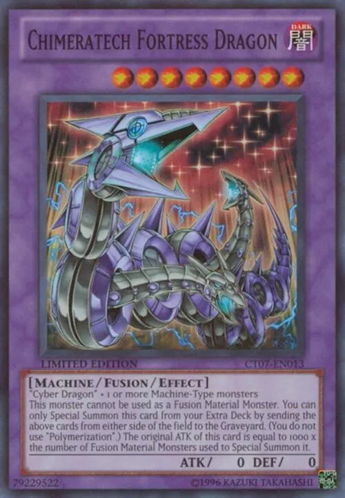 Chimeratech Fortress Dragon — Collector's Tins 2010 — Yu-Gi-Oh!