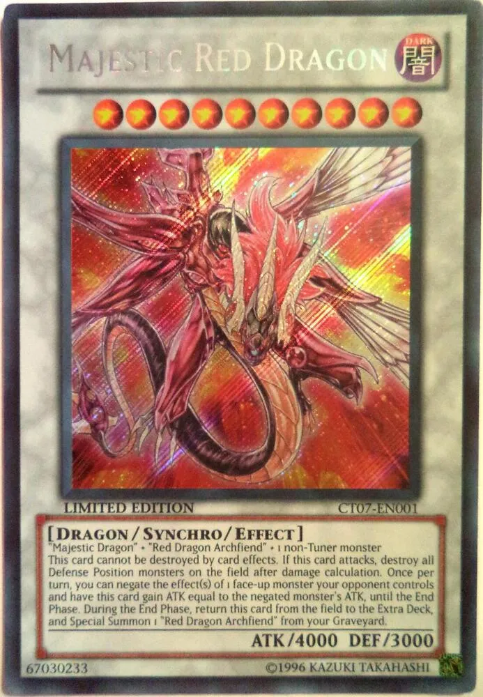 Majestic Red Dragon — Collector's Tins 2010 — Yu-Gi-Oh!