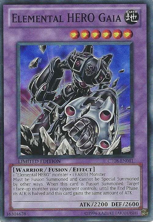Elemental HERO Gaia — Collector's Tins 2011 — Yu-Gi-Oh!
