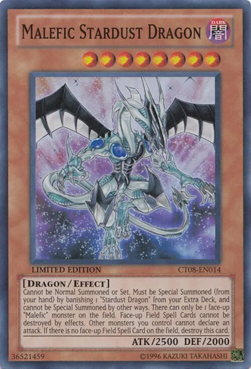 Malefic Stardust Dragon — Collector's Tins 2011 — Yu-Gi-Oh!