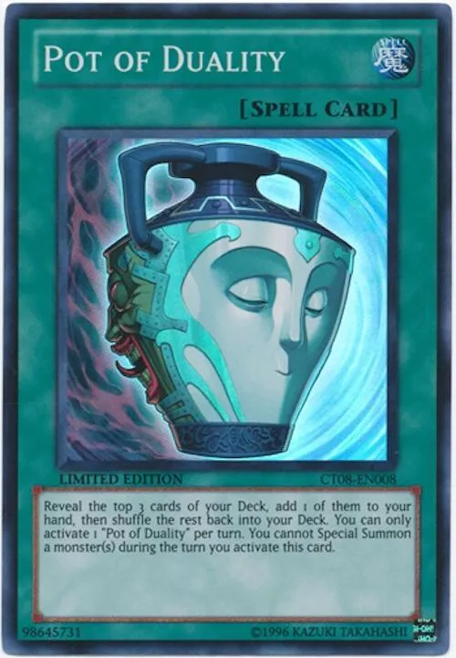 Pot of Duality — Collector's Tins 2011 — Yu-Gi-Oh!