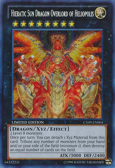 Hieratic Sun Dragon Overlord of Heliopolis — Collector's Tins 2012 — Yu-Gi-Oh!
