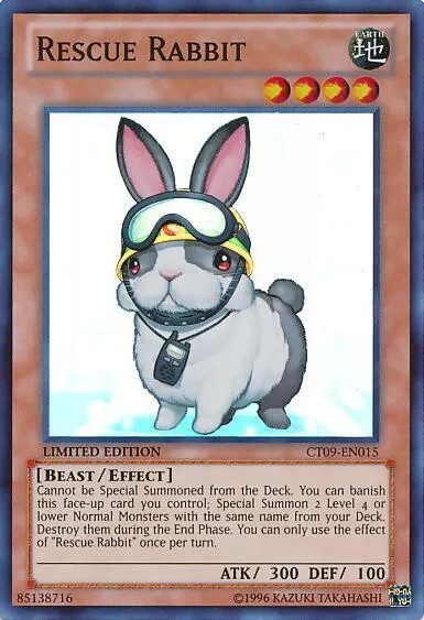 Rescue Rabbit — Collector's Tins 2012 — Yu-Gi-Oh!