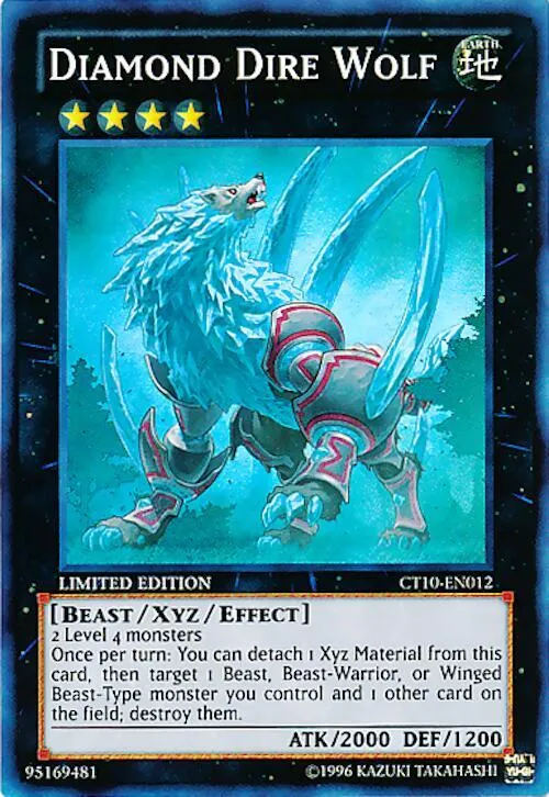 Diamond Dire Wolf — Collector's Tins 2013 — Yu-Gi-Oh!
