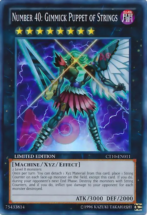Number 40: Gimmick Puppet of Strings — Collector's Tins 2013 — Yu-Gi-Oh!