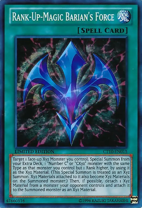 Force de Barian Magie-Rang-Plus — Collector's Tins 2013 — Yu-Gi-Oh!