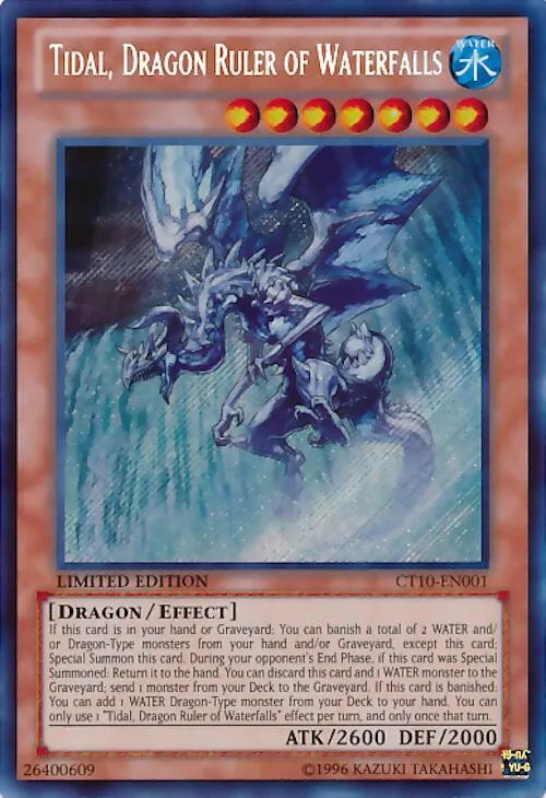 Tidal, Dragon Ruler of Waterfalls — Collector's Tins 2013 — Yu-Gi-Oh!