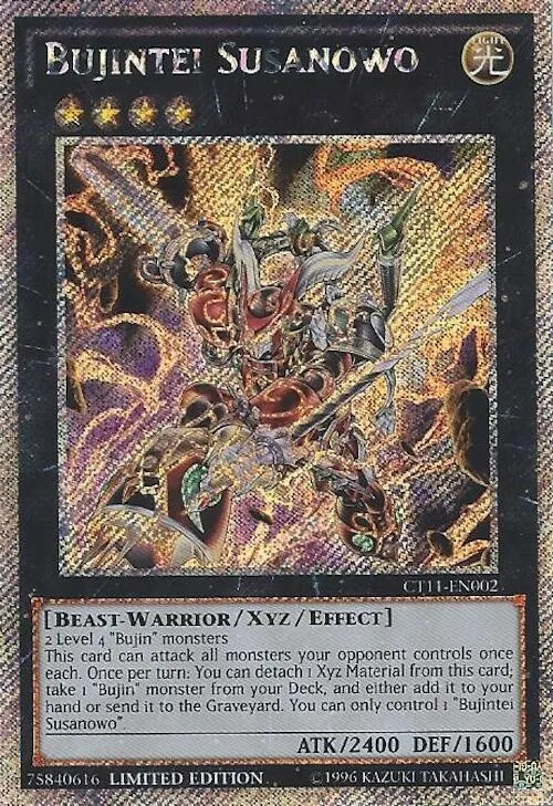 Bujintei Susanowo — 2014 Mega-Tins — Yu-Gi-Oh!