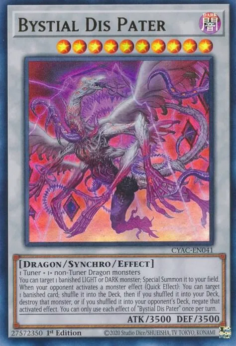 Bystial Dis Pater — Cyberstorm Access — Yu-Gi-Oh!