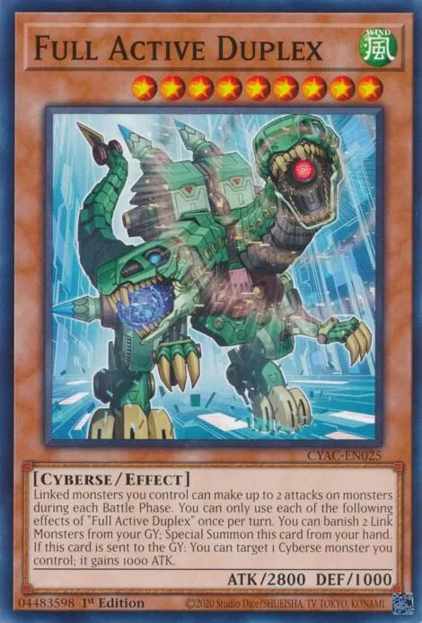 Full Active Duplex — Cyberstorm Access — Yu-Gi-Oh!