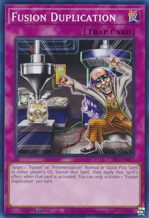 Fusion Duplication — Cyberstorm Access — Yu-Gi-Oh!
