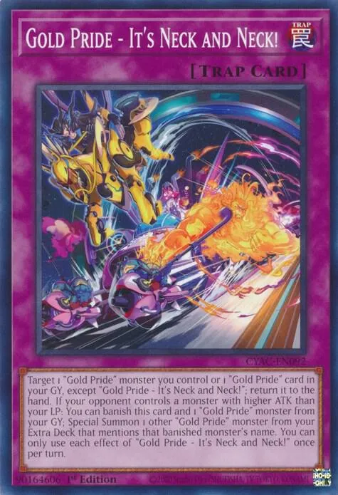 Gold Pride - It's Neck and Neck! — Cyberstorm Access — Yu-Gi-Oh!
