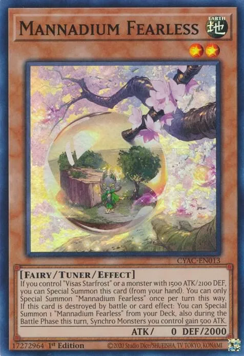 Mannadium Fearless — Cyberstorm Access — Yu-Gi-Oh!